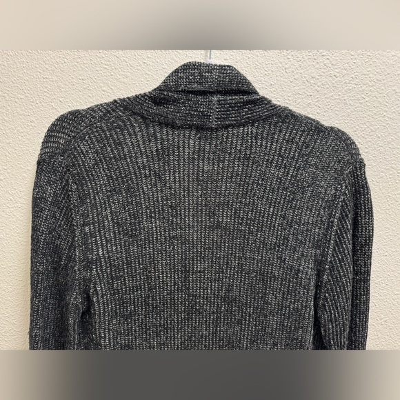 CAbi Knit Oversized Long Duster Cardigan Sweater Marled Open Front 3530 Medium - Picture 6 of 8